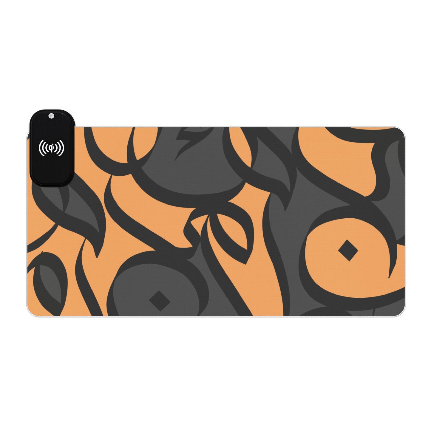 Amber Noir LED Desk Mat