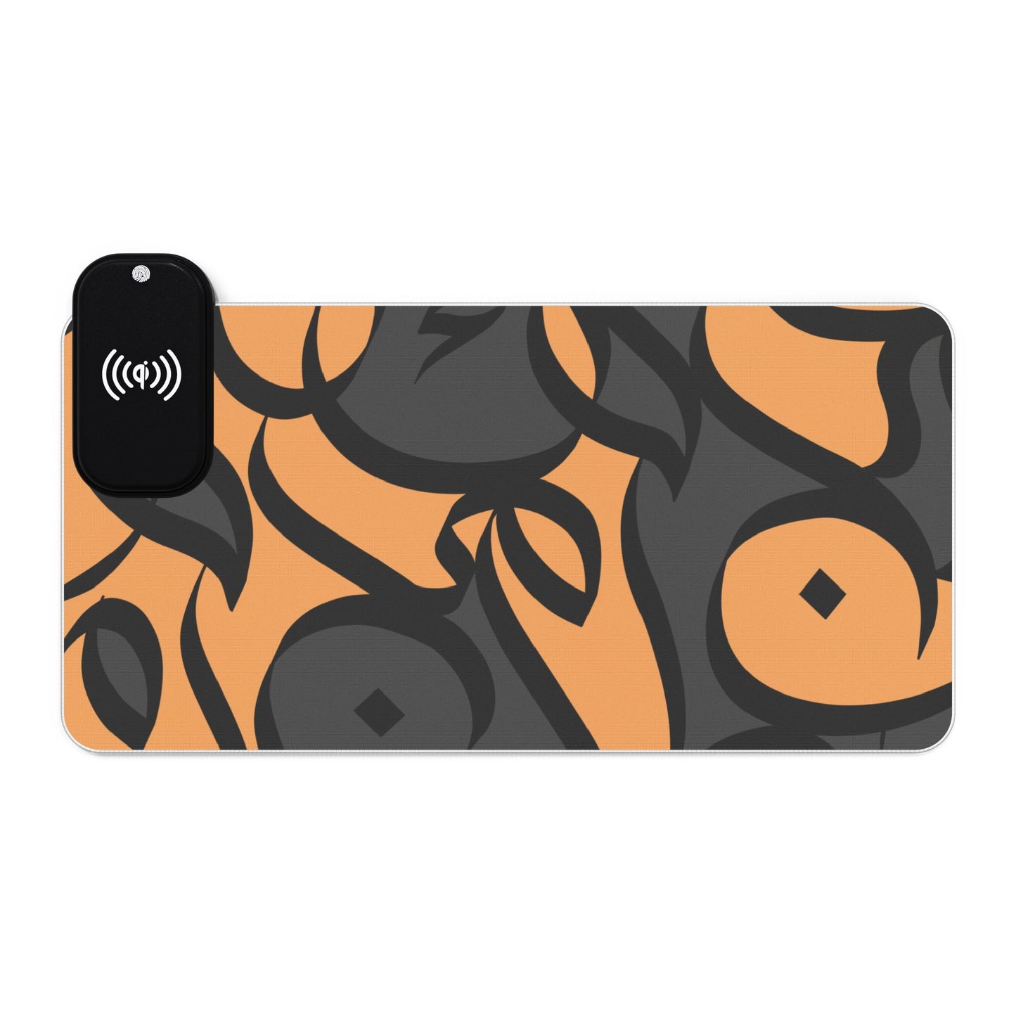 Amber Noir LED Desk Mat
