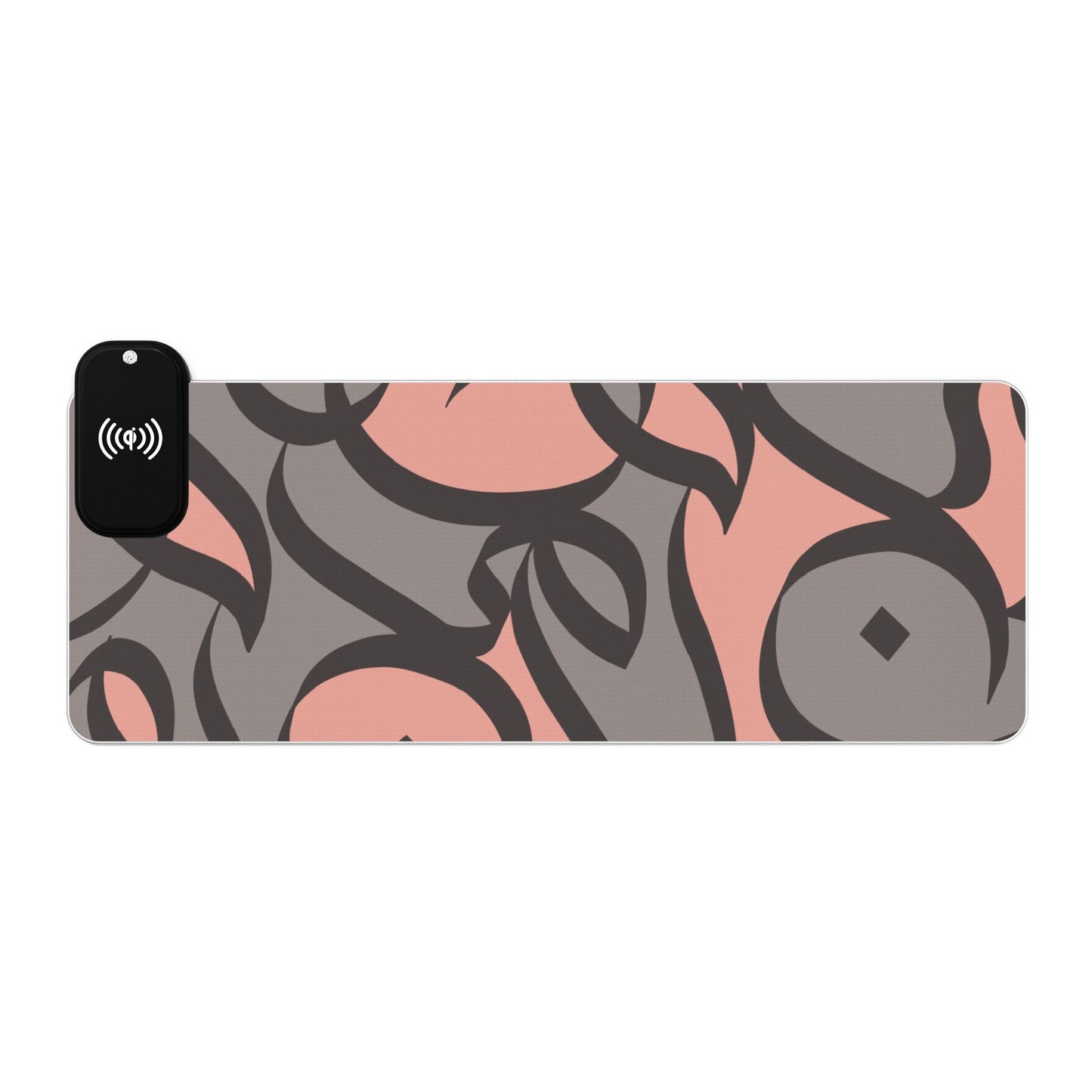 Concrete Rose LED Desk Mat