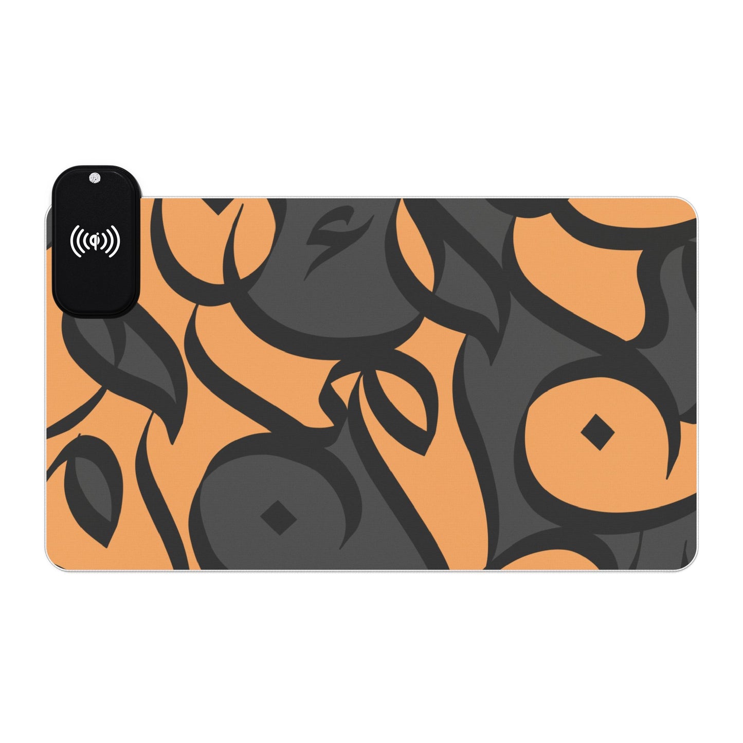 Amber Noir LED Desk Mat