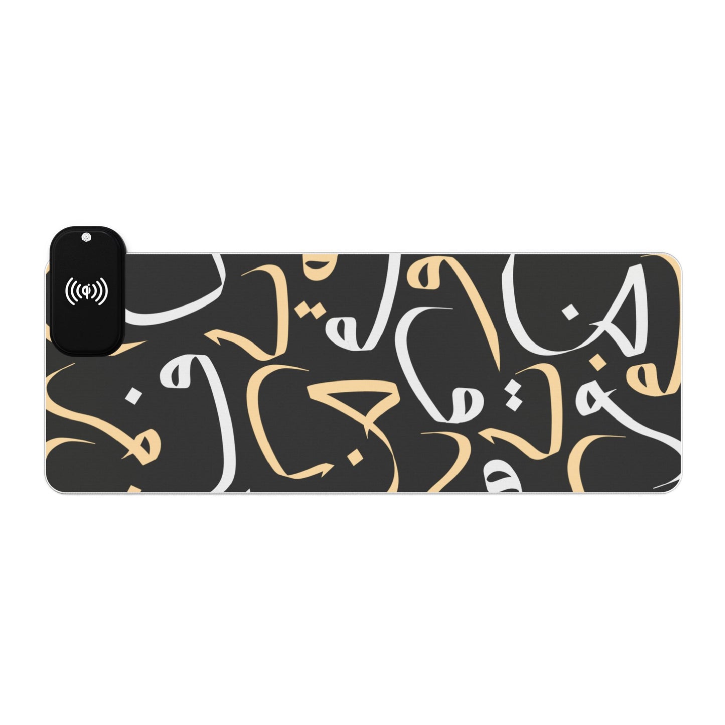 Starlit Obsidian LED Desk Mat
