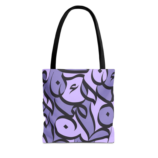 Amethyst Bloom Tote Bag