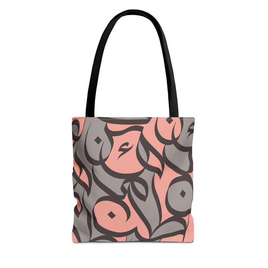 Concrete Rose Tote Bag