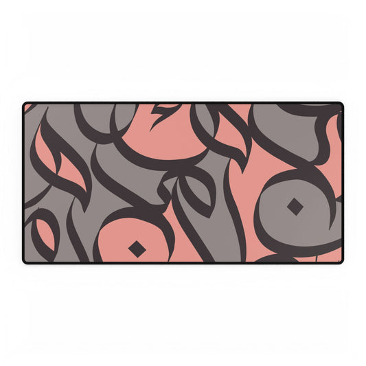 Concrete Rose Desk Mat