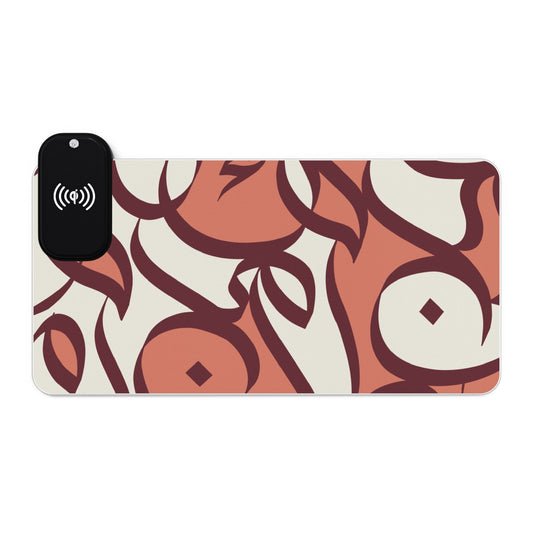 Sunset Strokes LED Desk Mat