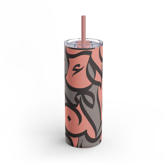 Concrete Rose Tumbler, 20oz